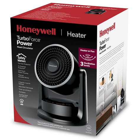 honeywell electric fan heater